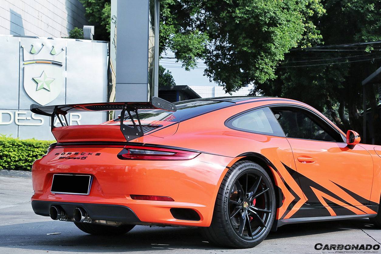 Carbonado 2016-2019 Porsche 911 991.2 Carrera   S  4S  GTS VRS-GT Style Trunk Spoiler