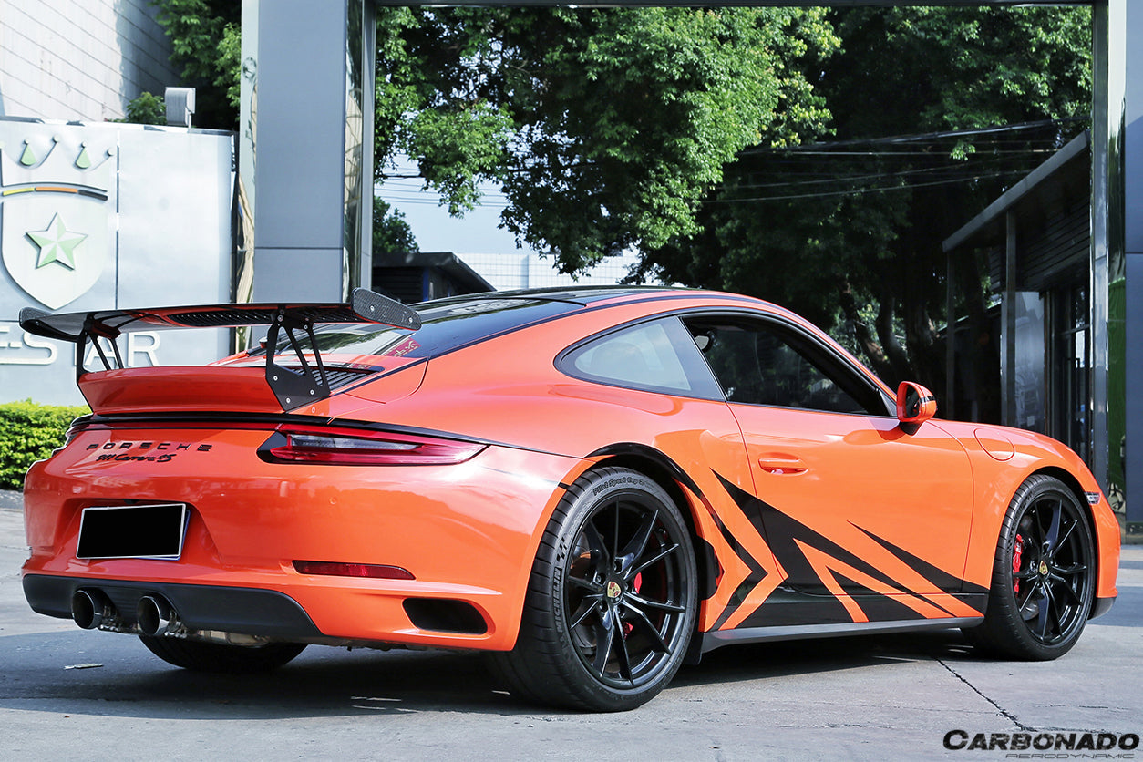 Carbonado 2016-2019 Porsche 911 991.2 Carrera   S  4S  GTS VRS-GT Style Trunk Spoiler