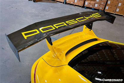 Carbonado 2012-2015 Porsche 911 991.1 GT3 ONLY AR Style Carbon Fiber Trunk Spoiler
