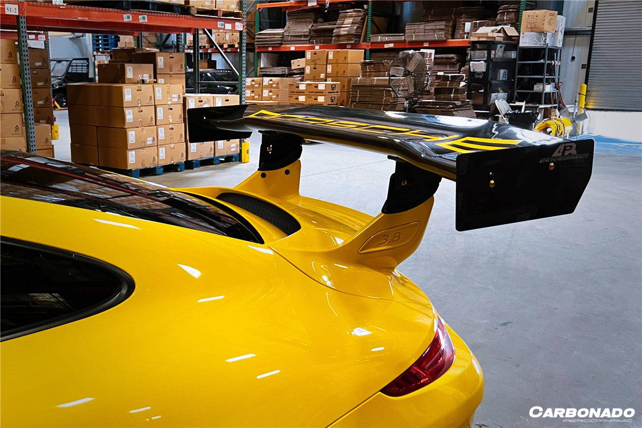 Carbonado 2012-2015 Porsche 911 991.1 GT3 ONLY AR Style Carbon Fiber Trunk Spoiler