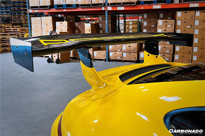 Carbonado 2012-2015 Porsche 911 991.1 GT3 ONLY AR Style Carbon Fiber Trunk Spoiler
