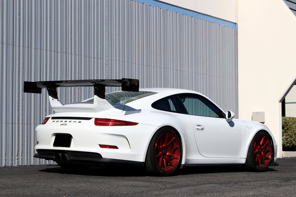 Carbonado 2012-2015 Porsche 911 991.1 GT3 ONLY AR Style Carbon Fiber Trunk Spoiler