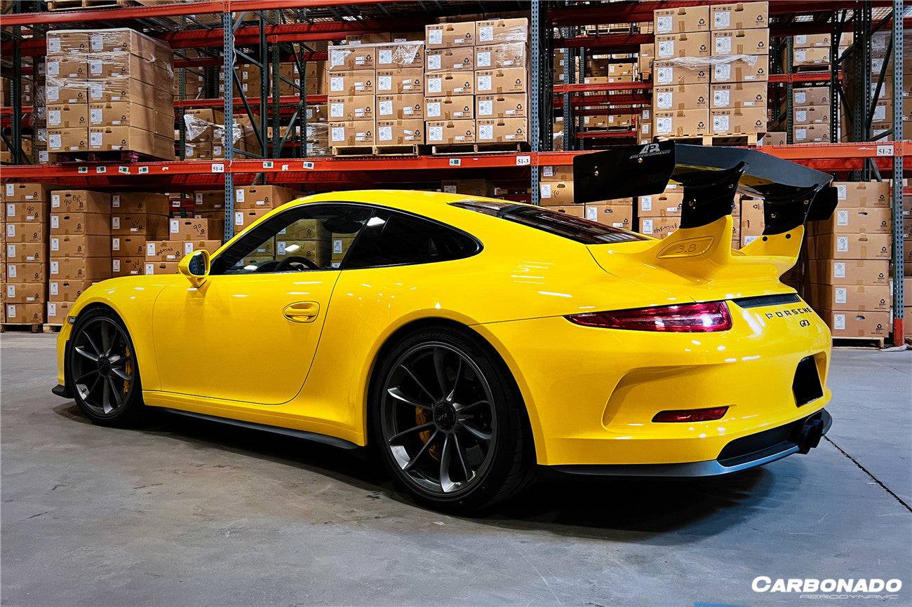 Carbonado 2012-2015 Porsche 911 991.1 GT3 ONLY AR Style Carbon Fiber Trunk Spoiler