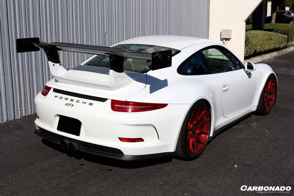 Carbonado 2012-2015 Porsche 911 991.1 GT3 ONLY AR Style Carbon Fiber Trunk Spoiler