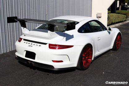 Carbonado 2012-2015 Porsche 911 991.1 GT3 ONLY AR Style Carbon Fiber Trunk Spoiler