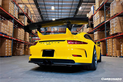 Carbonado 2012-2015 Porsche 911 991.1 GT3 ONLY AR Style Carbon Fiber Trunk Spoiler