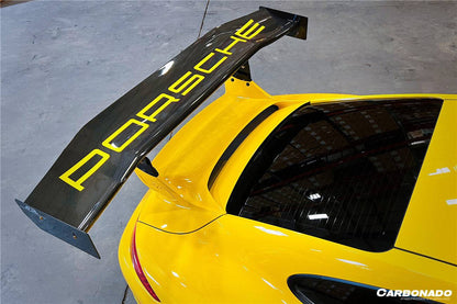 Carbonado 2012-2015 Porsche 911 991.1 GT3 ONLY AR Style Carbon Fiber Trunk Spoiler