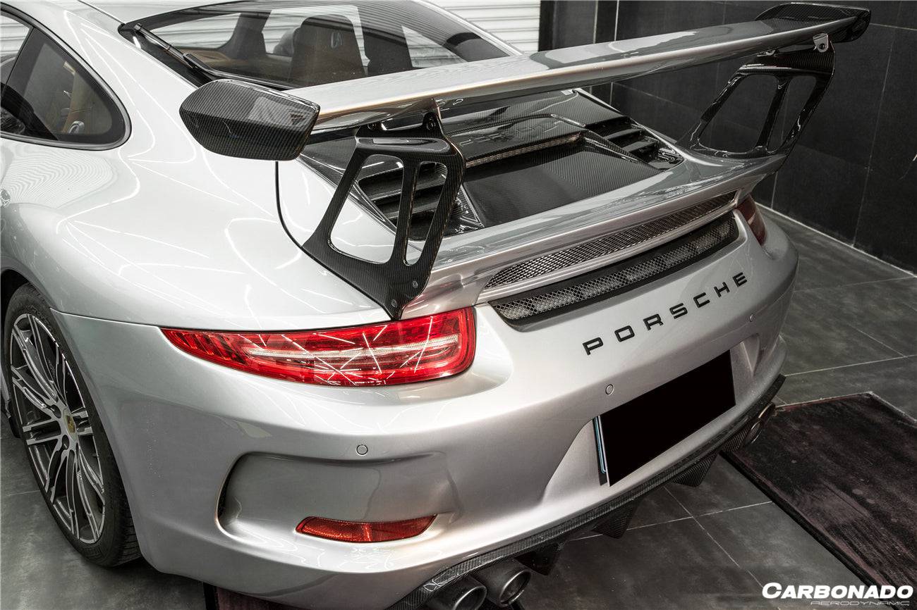 Alerón de maletero estilo Porsche 911 991.1 Carrera S 4S GT3RS Carbonado 2012-2015