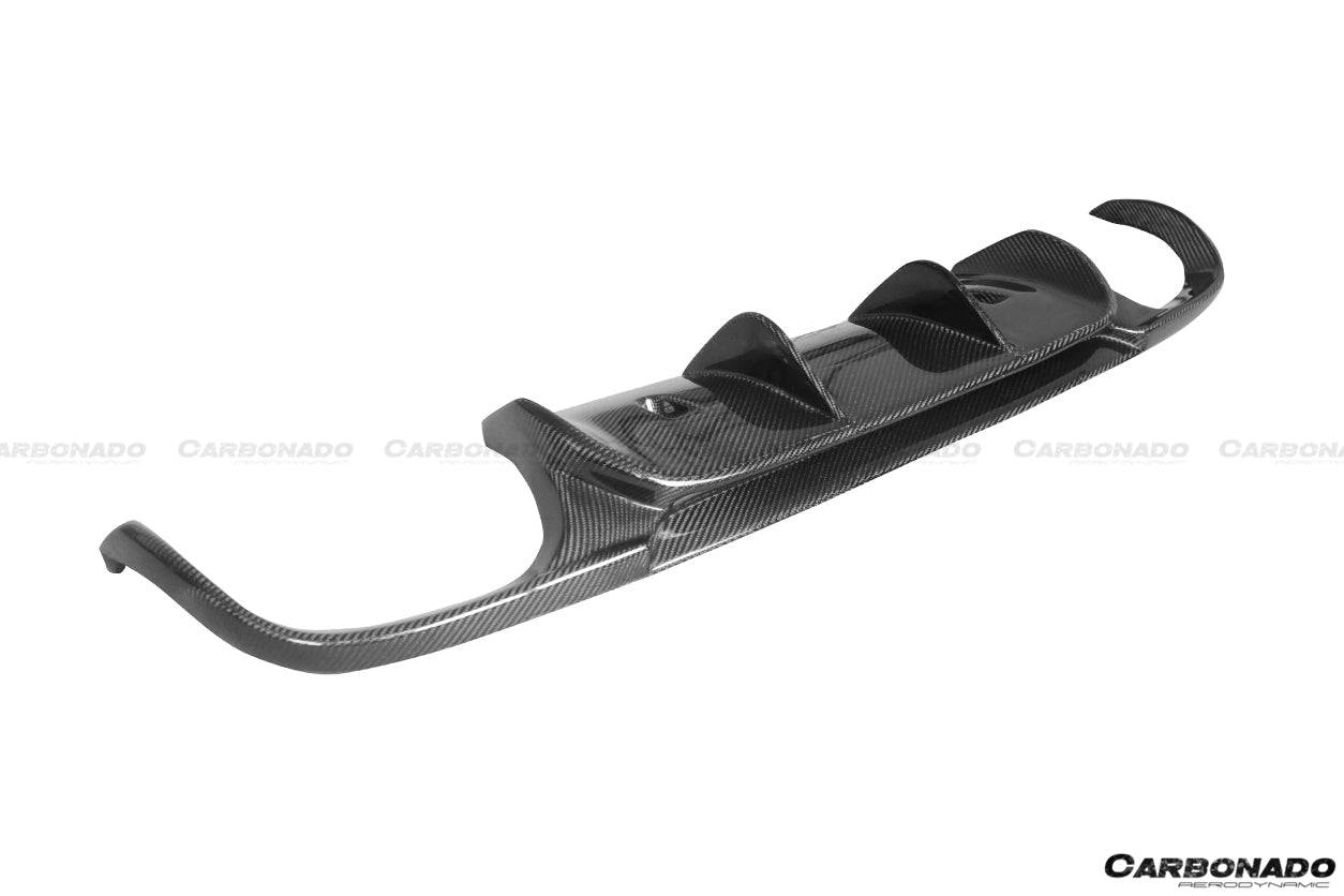 Carbonado 2012-2015 Porsche 911 991.1 Carrera  S  4S VRS-2 Style Carbon Fiber Rear Diffuser