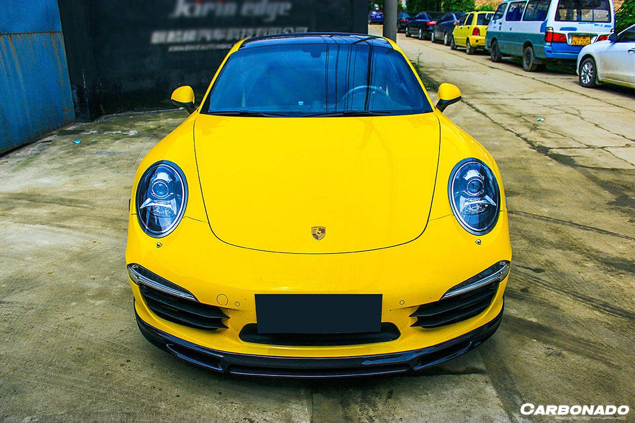 Carbonado 2012-2015 Porsche 911 991.1 Carrera  S  4S VRS Style Carbon Fiber Front Lip