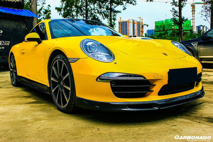 Carbonado 2012-2015 Porsche 911 991.1 Carrera  S  4S VRS Style Carbon Fiber Front Lip
