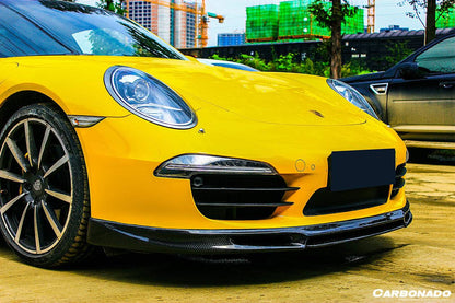 Carbonado 2012-2015 Porsche 911 991.1 Carrera  S  4S VRS Style Carbon Fiber Front Lip