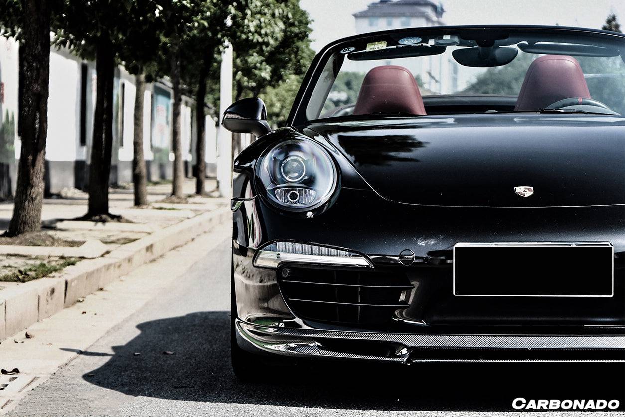 Carbonado 2012-2015 Porsche 911 991.1 Carrera  S  4S VRS Style Carbon Fiber Front Lip
