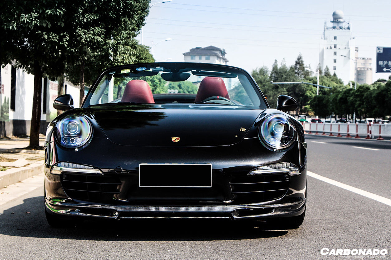 Carbonado 2012-2015 Porsche 911 991.1 Carrera  S  4S VRS Style Carbon Fiber Front Lip