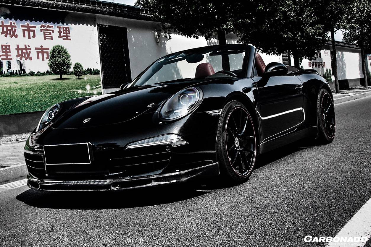 Carbonado 2012-2015 Porsche 911 991.1 Carrera  S  4S VRS Style Carbon Fiber Front Lip