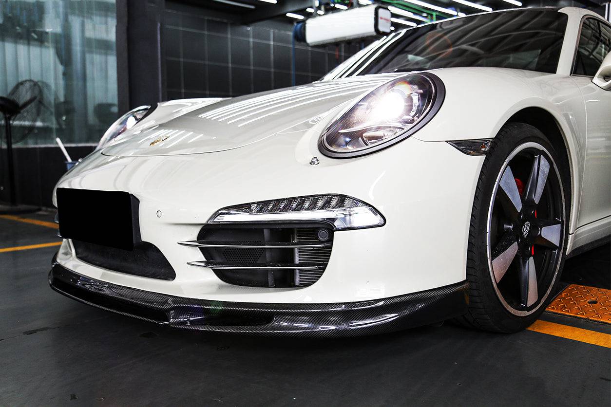 Carbonado 2012-2015 Porsche 911 991.1 Carrera  S  4S VRS Style Carbon Fiber Front Lip