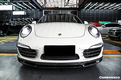 Carbonado 2012-2015 Porsche 911 991.1 Carrera  S  4S VRS Style Carbon Fiber Front Lip