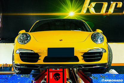 Carbonado 2012-2015 Porsche 911 991.1 Carrera  S  4S VRS Style Carbon Fiber Front Lip