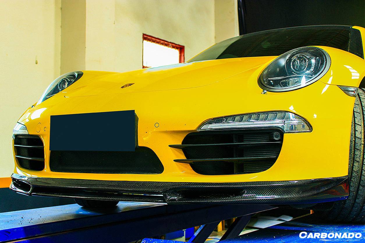 Carbonado 2012-2015 Porsche 911 991.1 Carrera  S  4S VRS Style Carbon Fiber Front Lip
