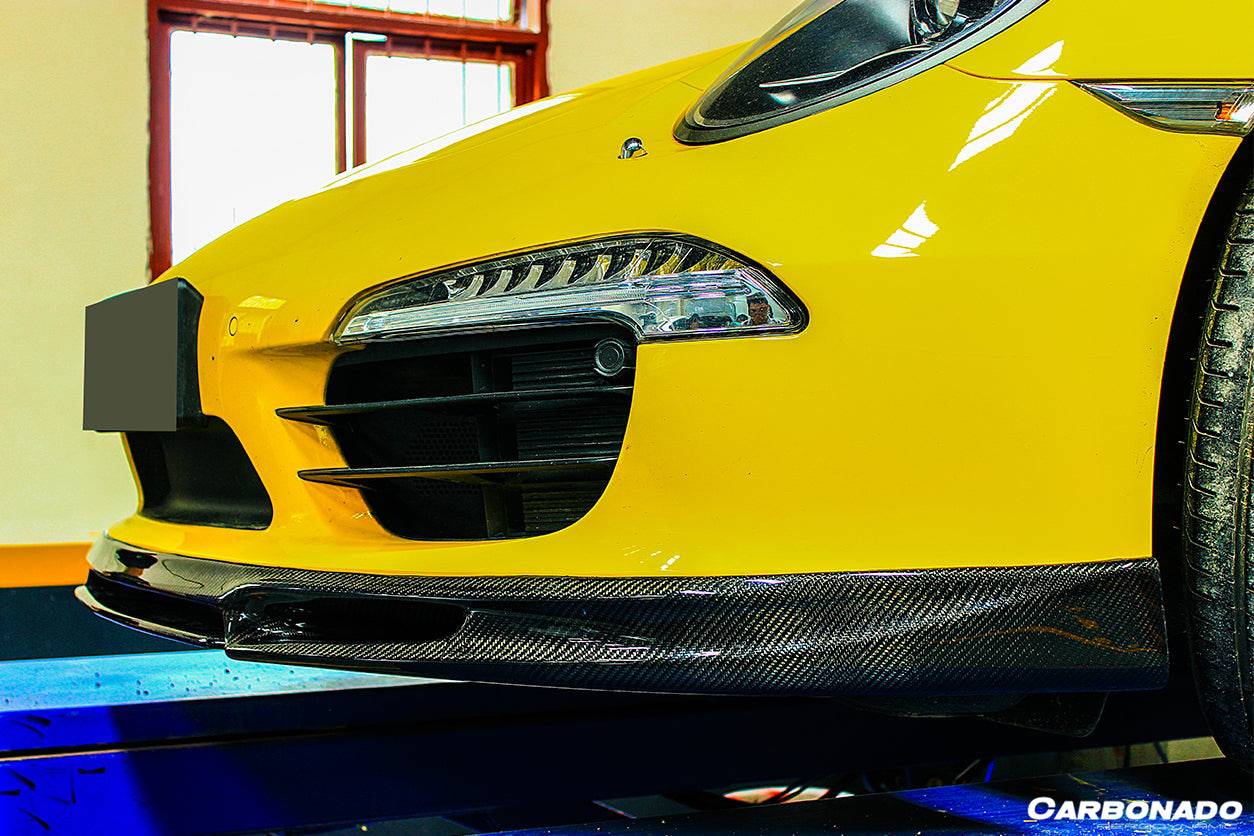 Carbonado 2012-2015 Porsche 911 991.1 Carrera  S  4S VRS Style Carbon Fiber Front Lip