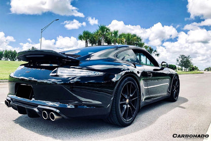Alerón de maletero de fibra de carbono estilo Porsche 911 991.1 991.2 Carrera S 4S GTS VRS (2012-2019)