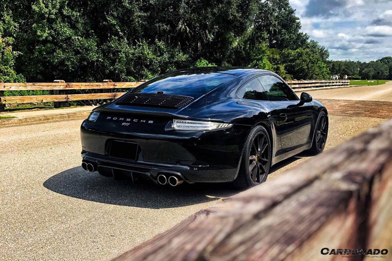 Alerón de maletero de fibra de carbono estilo Porsche 911 991.1 991.2 Carrera S 4S GTS VRS (2012-2019)