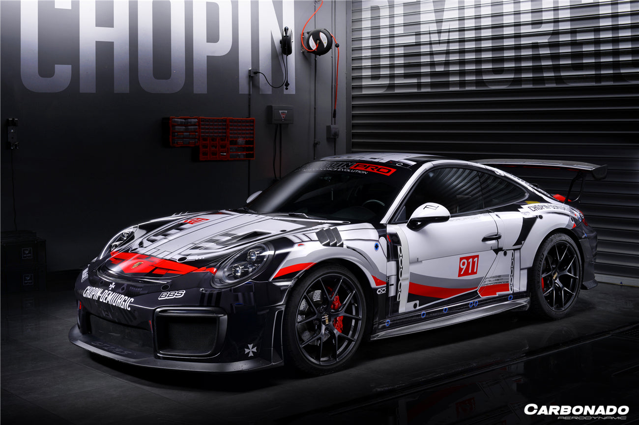 Kit de carrocería completa estilo Porsche 911 991.2 Carrera S GT2RS Carbonado 2016-2019