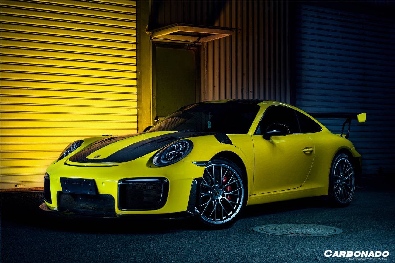 Carbonado 2016-2019 Porsche 911 991.2 Carrera Targa 4 4S GT2RS estilo parachoques delantero
