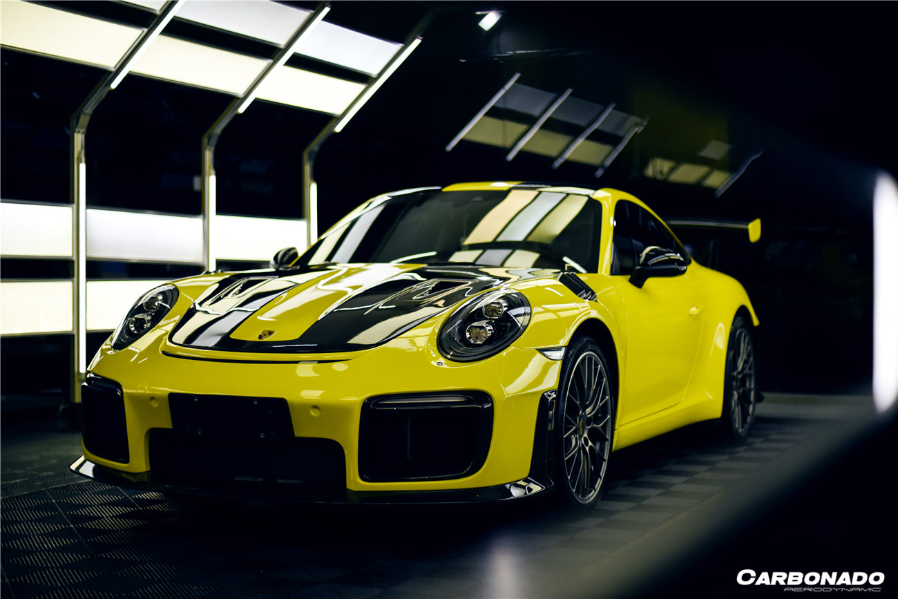 Carbonado 2016-2019 Porsche 911 991.2 Carrera Targa 4 4S GT2RS estilo parachoques delantero