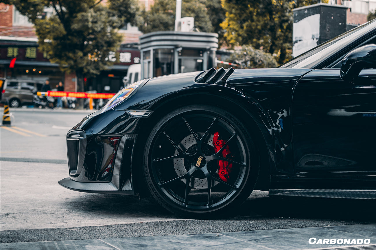 Carbonado 2016-2019 Porsche 911 991.2 Carrera Targa 4 4S GT2RS estilo parachoques delantero