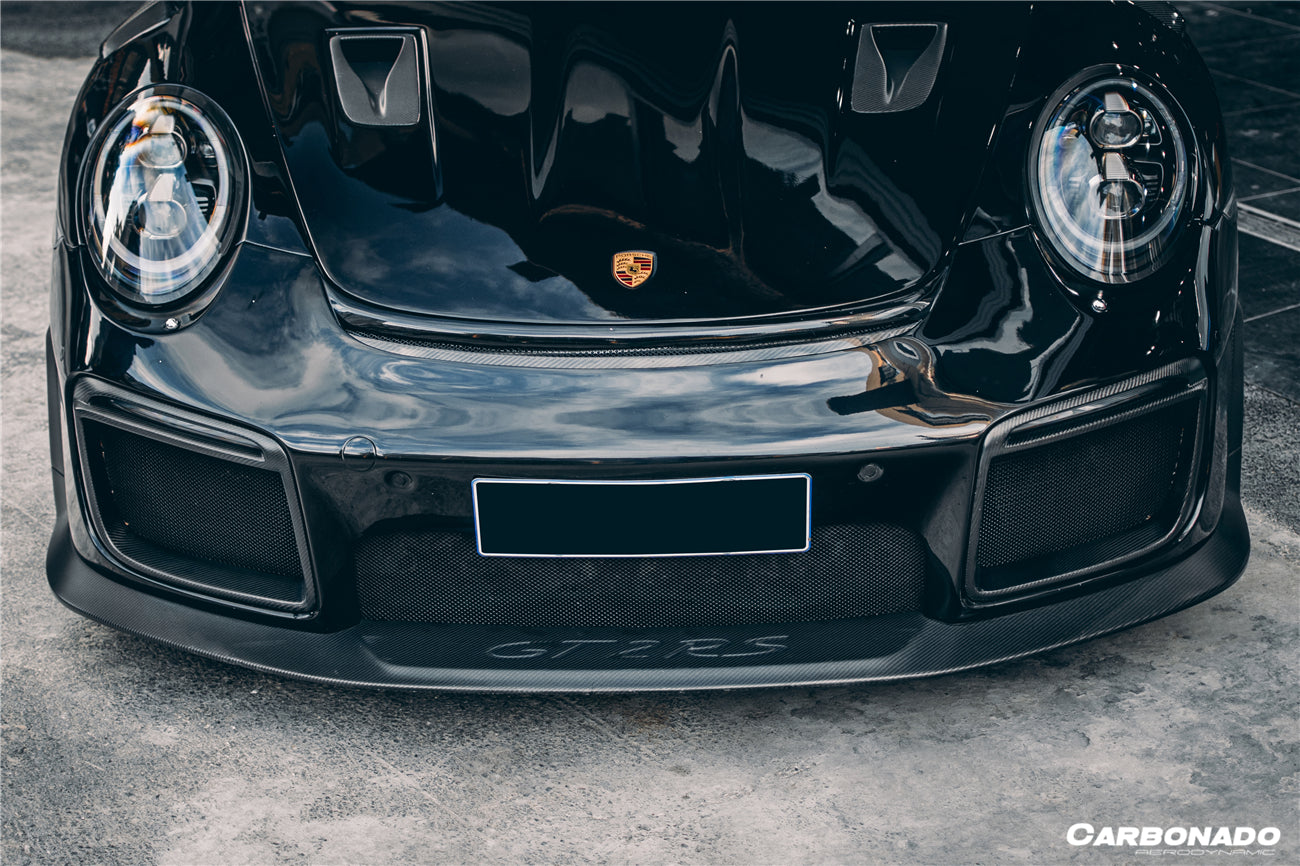 Carbonado 2016-2019 Porsche 911 991.2 Carrera Targa 4 4S GT2RS estilo parachoques delantero