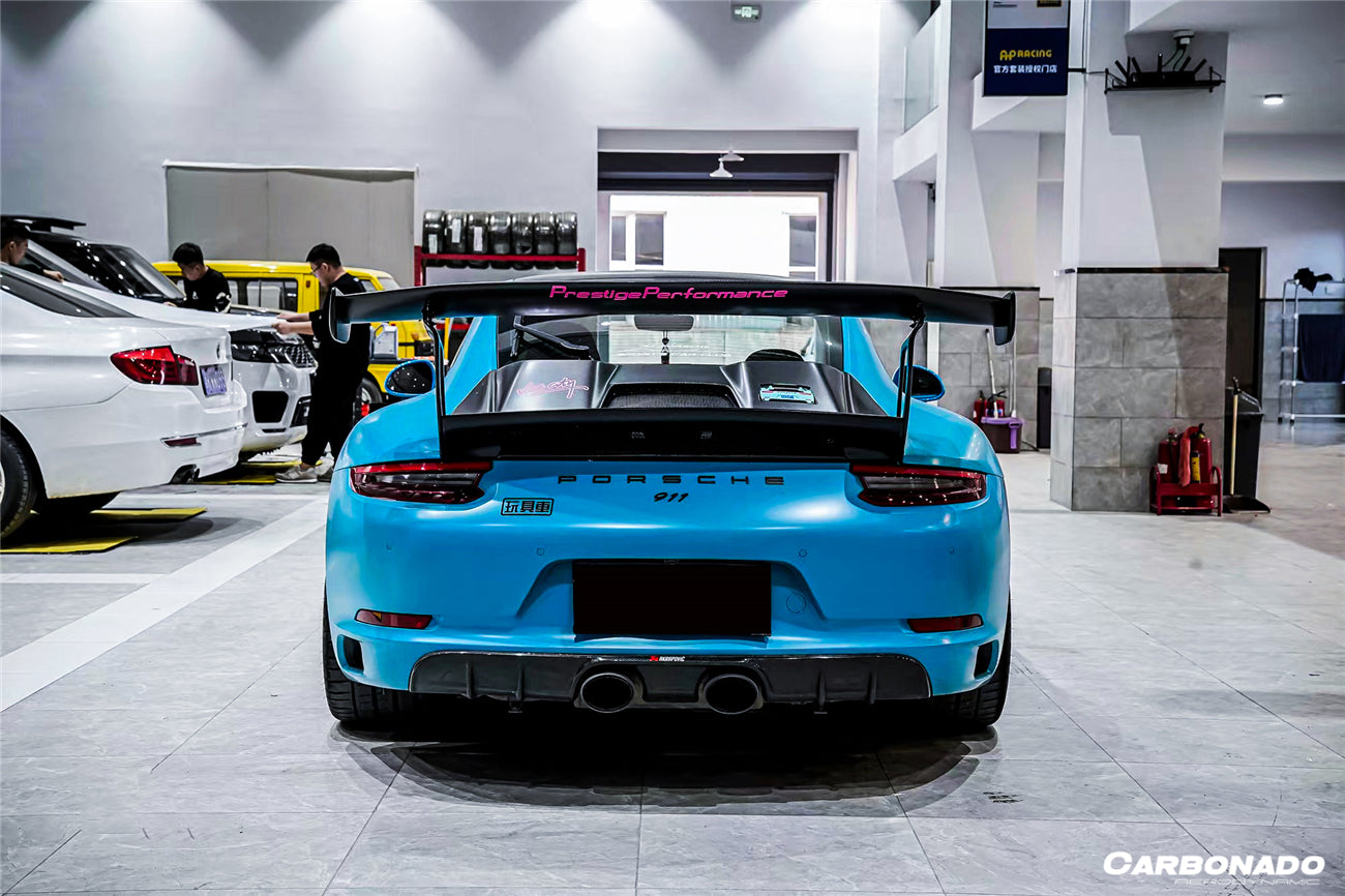 Carbonado 2016-2019 Porsche 911 991.2 Carrera    S    4S GT2RS Style Trunk Spoiler