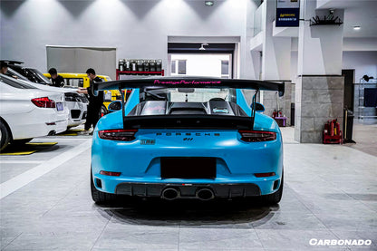 Carbonado 2016-2019 Porsche 911 991.2 Carrera    S    4S GT2RS Style Trunk Spoiler