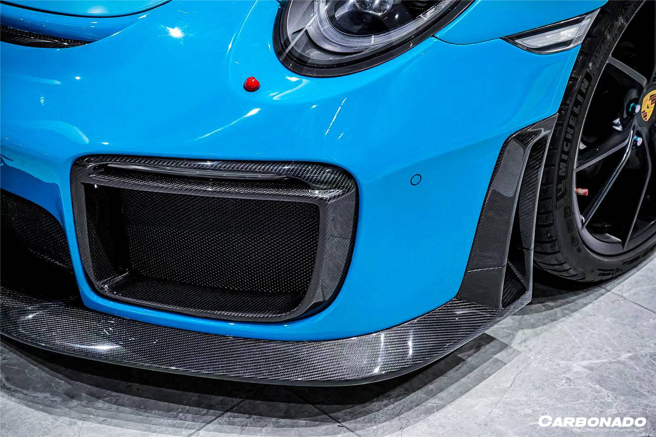 Carbonado 2016-2019 Porsche 911 991.2 Carrera Targa 4 4S GT2RS estilo parachoques delantero