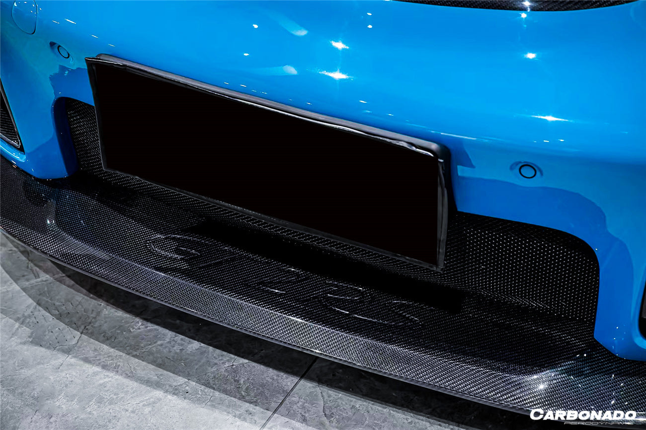 Carbonado 2016-2019 Porsche 911 991.2 Carrera Targa 4 4S GT2RS estilo parachoques delantero