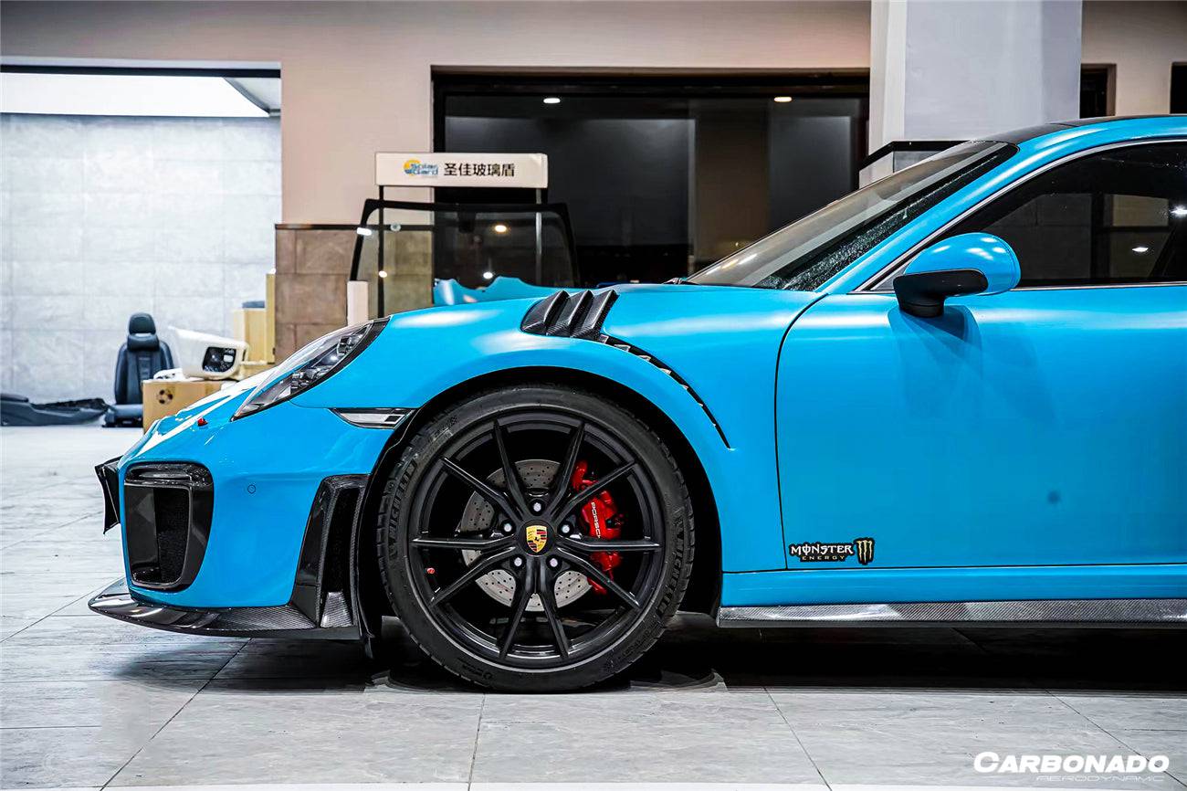 Carbonado 2016-2019 Porsche 911 991.2 Carrera Targa 4 4S GT2RS estilo parachoques delantero