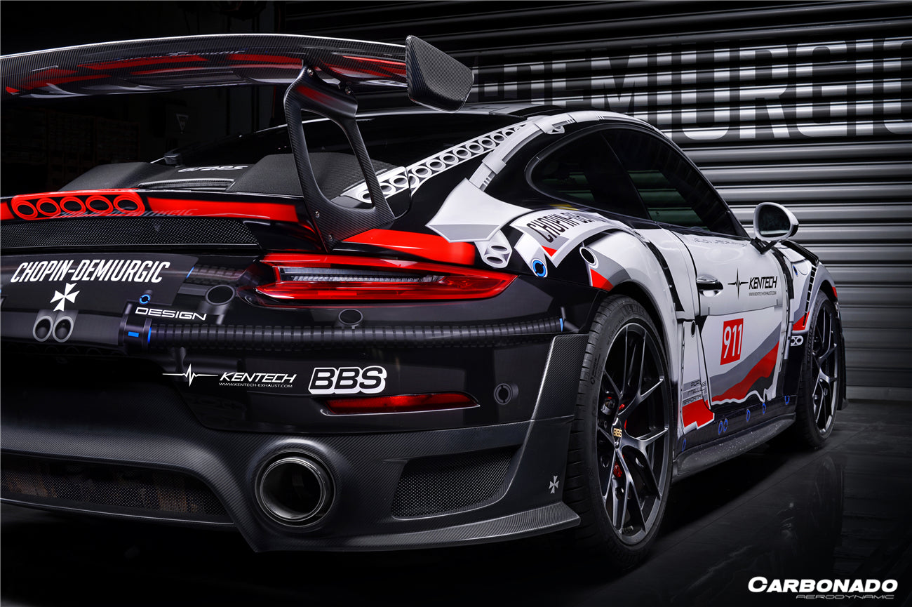 Kit de carrocería completa estilo Porsche 911 991.2 Carrera S GT2RS Carbonado 2016-2019