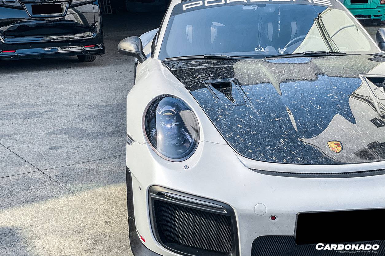 Carbonado 2016-2019 Porsche 911 991.2 Carrera Targa 4 4S GT2RS estilo parachoques delantero
