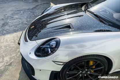 Carbonado 2016-2019 Porsche 911 991.2 Carrera Targa 4 4S GT2RS estilo parachoques delantero