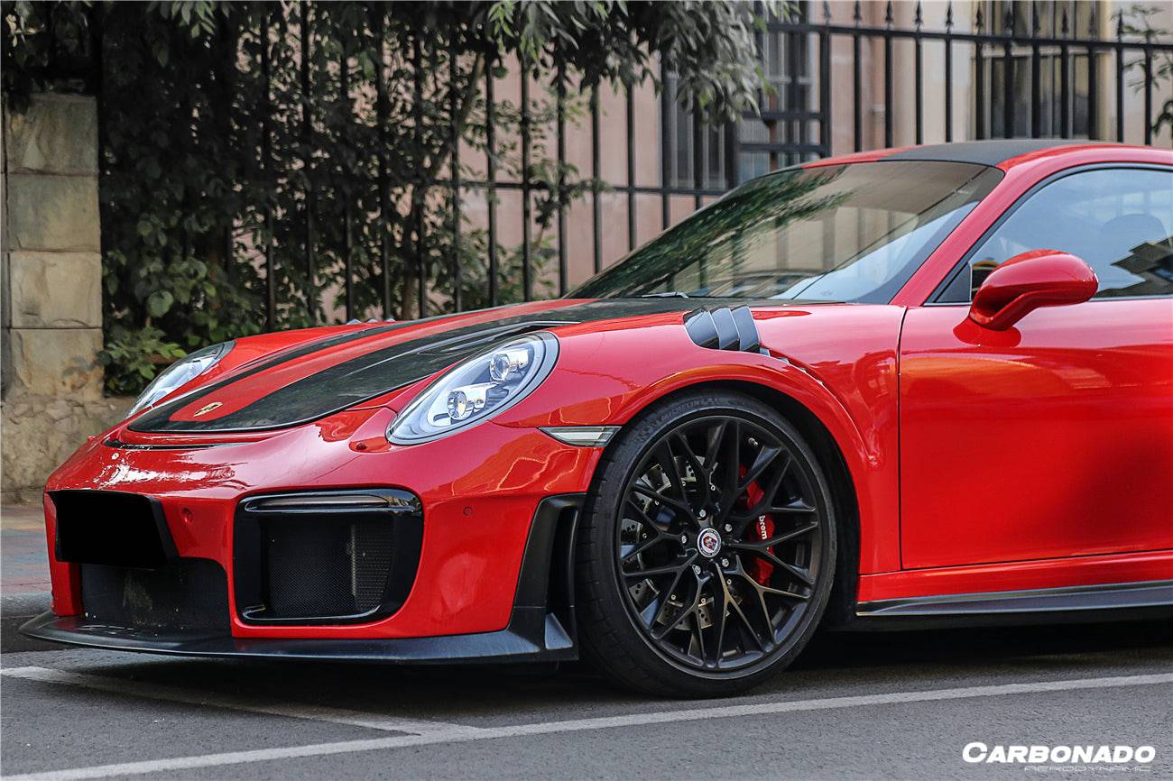 Carbonado 2016-2019 Porsche 911 991.2 Carrera Targa 4 4S GT2RS estilo parachoques delantero
