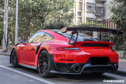 Carbonado 2016-2019 Porsche 911 991.2 Carrera    S    4S GT2RS Style Trunk Spoiler