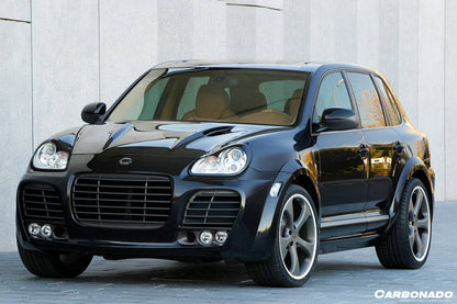 Capó estilo Porsche Cayenne 955 957 TA Carbonado 2002-2010