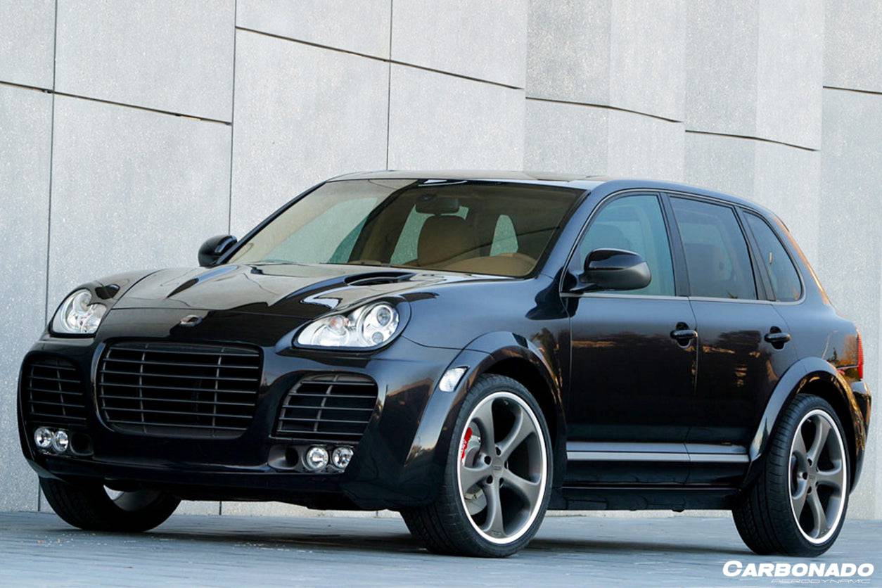 Capó estilo Porsche Cayenne 955 957 TA Carbonado 2002-2010