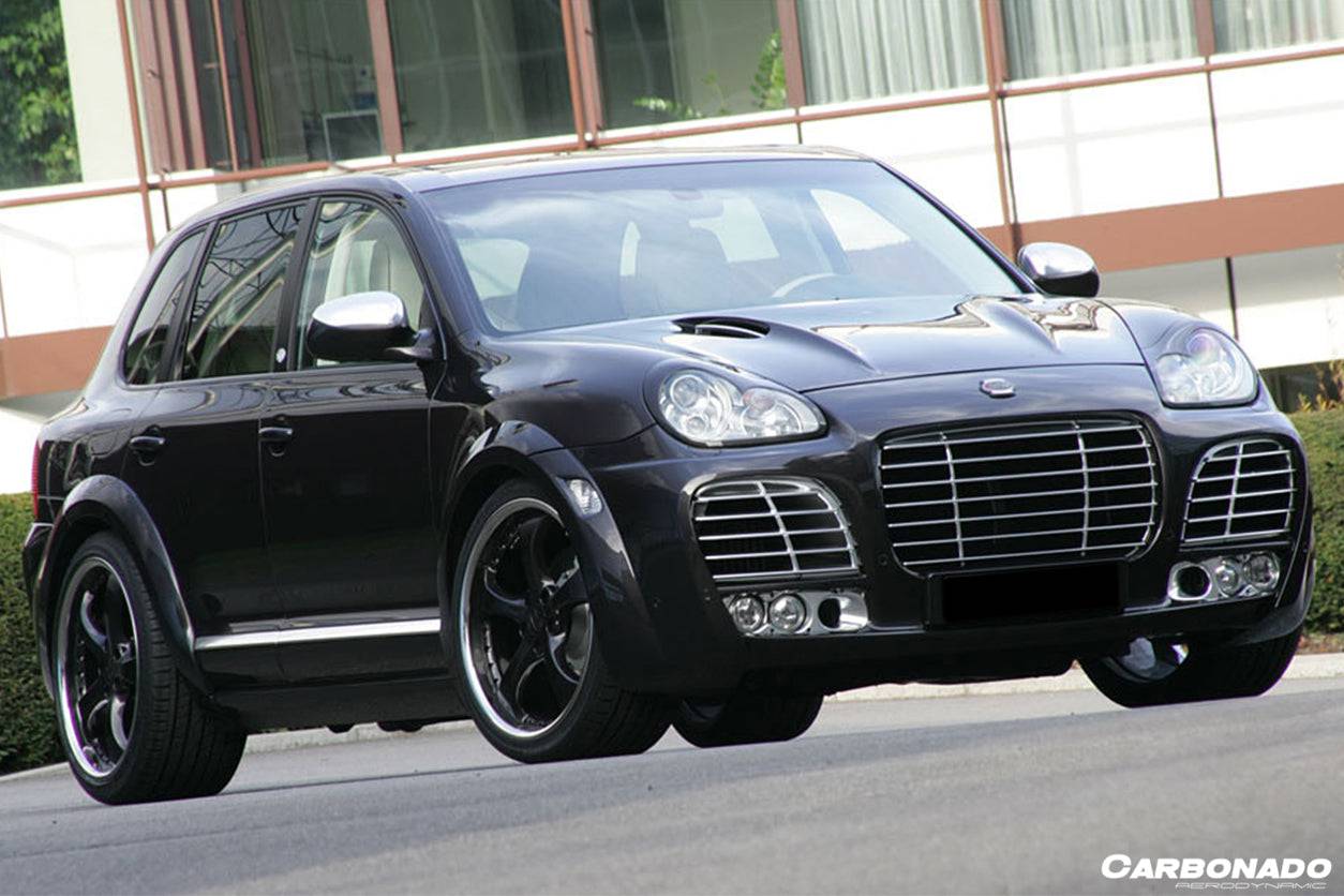 Capó estilo Porsche Cayenne 955 957 TA Carbonado 2002-2010