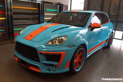 Carbonado 2011-2014 Porsche Cayenne 958.1 LM Style Carbon Fiber Hood