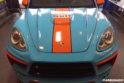 Carbonado 2011-2014 Porsche Cayenne 958.1 LM Style Carbon Fiber Hood