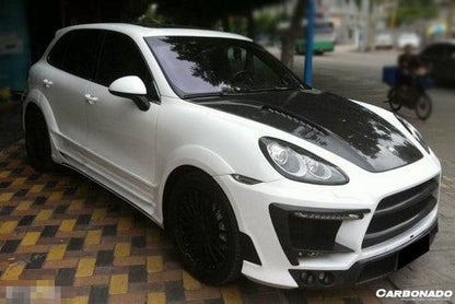 Carbonado 2011-2014 Porsche Cayenne 958.1 LM Style Carbon Fiber Hood