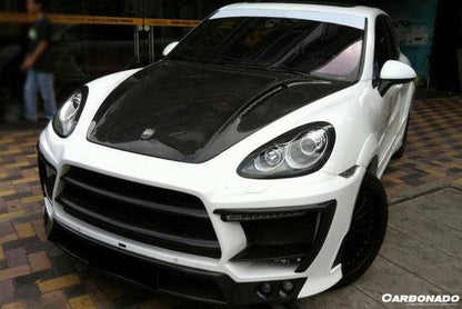 Carbonado 2011-2014 Porsche Cayenne 958.1 LM Style Carbon Fiber Hood