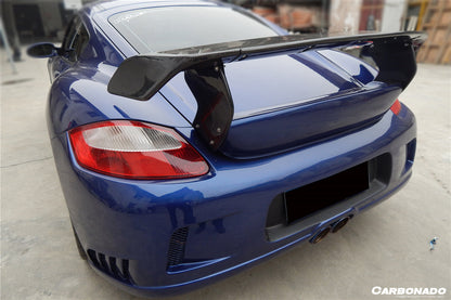 Carbonado 2005-2012 Porsche Cayman  Boxster 987 TA Style Trunk Spoiler