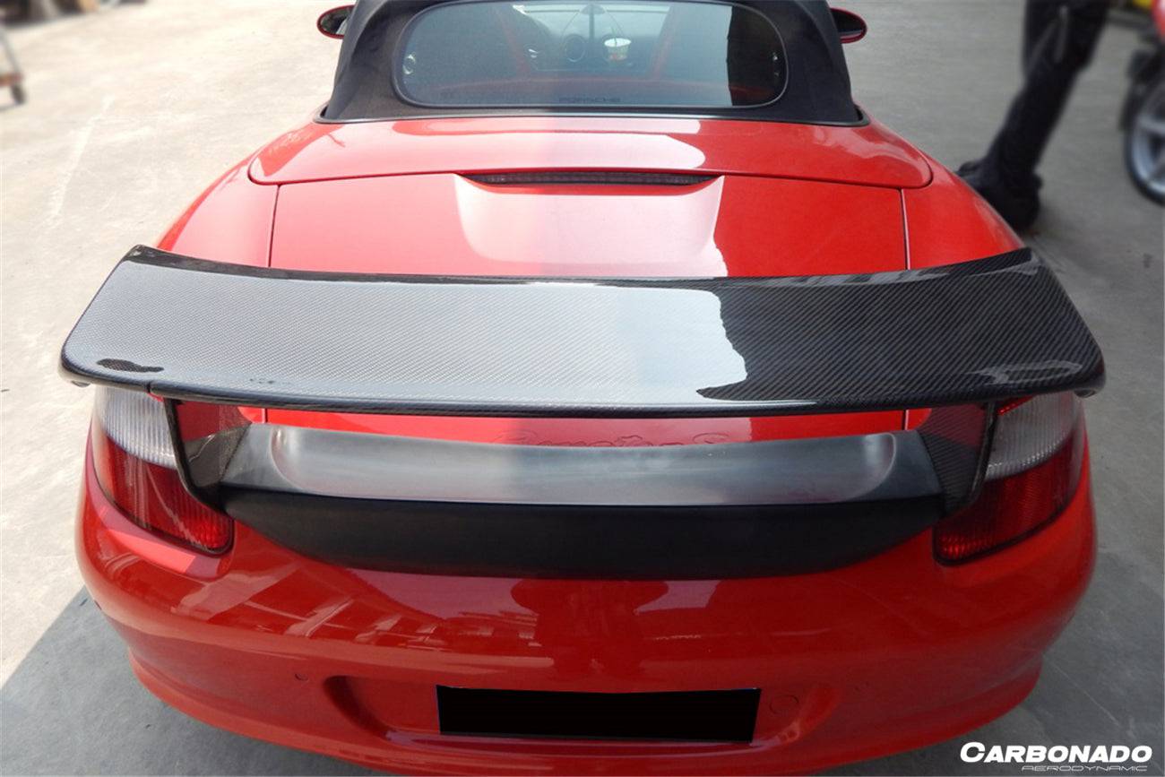 Carbonado 2005-2012 Porsche Cayman  Boxster 987 TA Style Trunk Spoiler